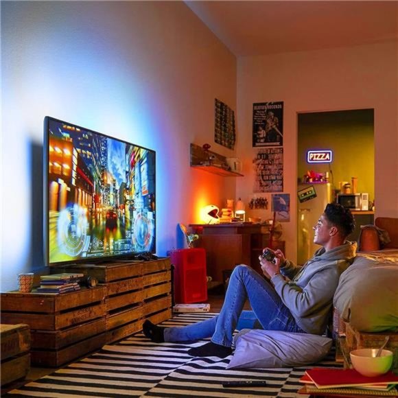 LED Strip Lights, HitLights 4 Pre-Cut 1ft/4ft Small LED Light Strips Dimmable - Picture 5 of 6